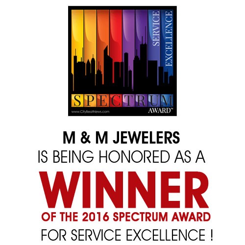 Store Name Is Being Honored As A Winner Of The 2016 Spectrum Award For Service Excellence !