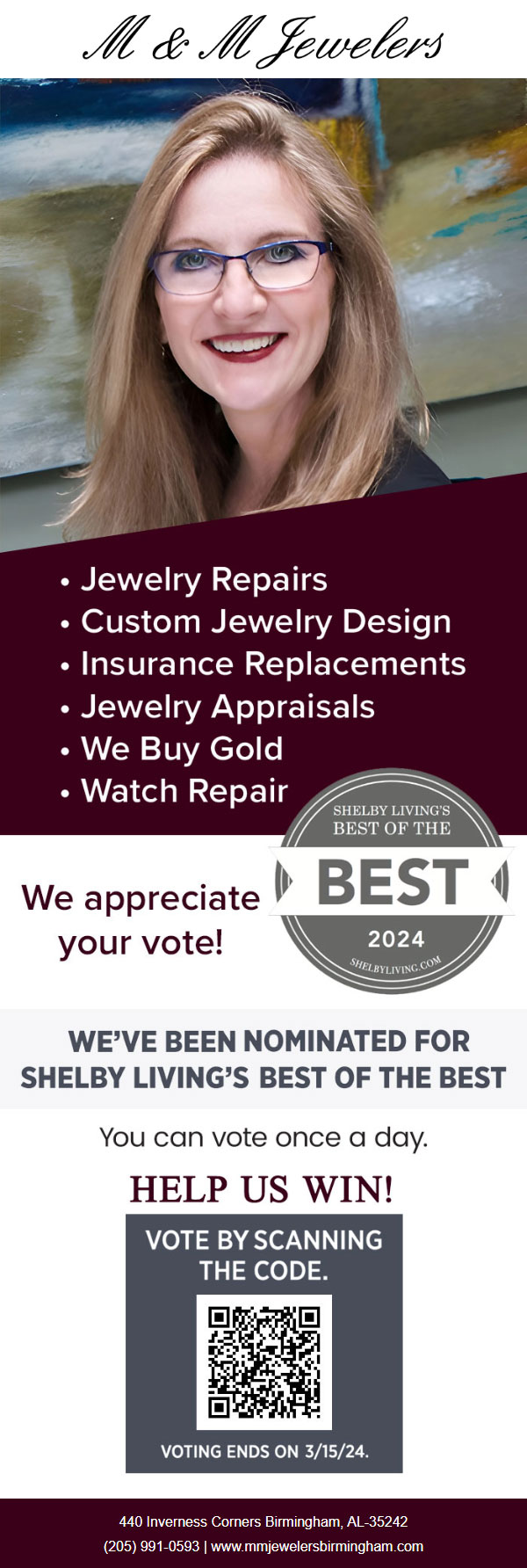 Vote For M&M Jewelers
