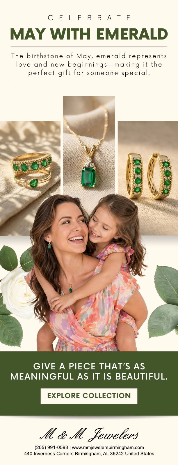 May Birthstone - Emerald