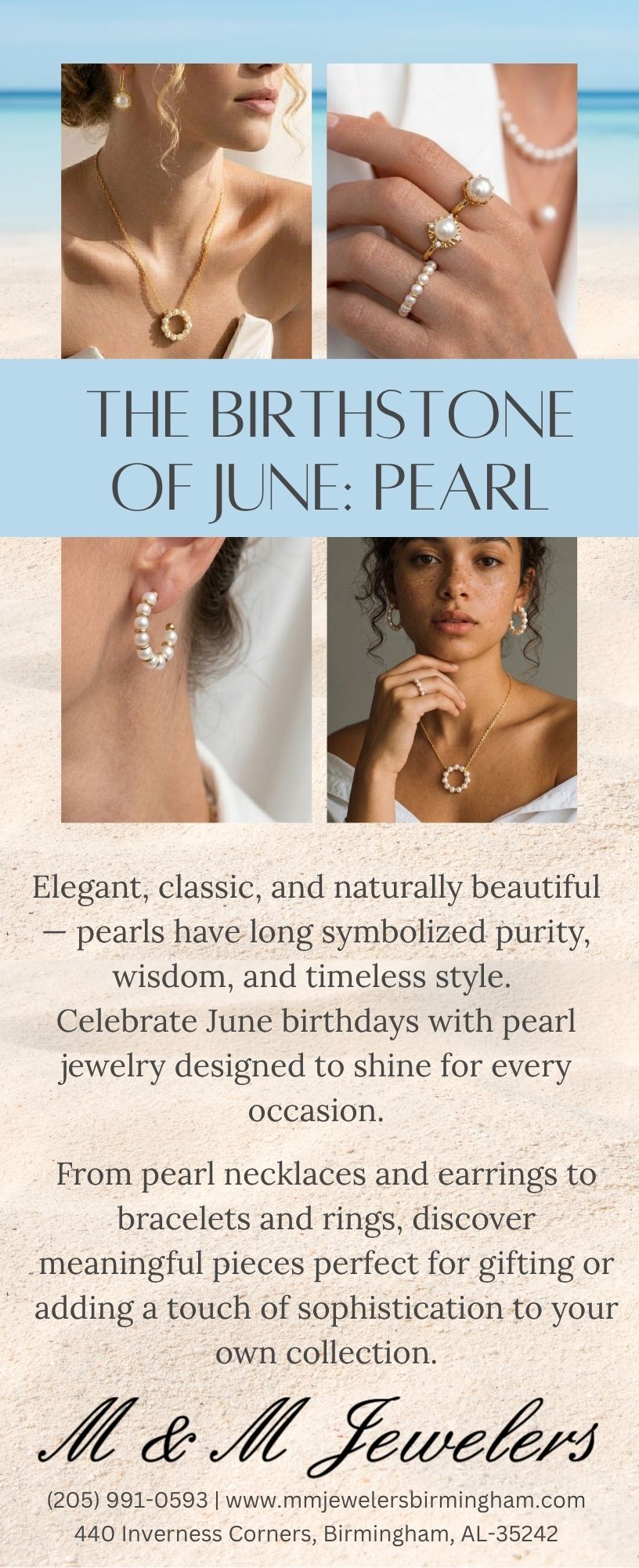 June Birthstone - Pearls