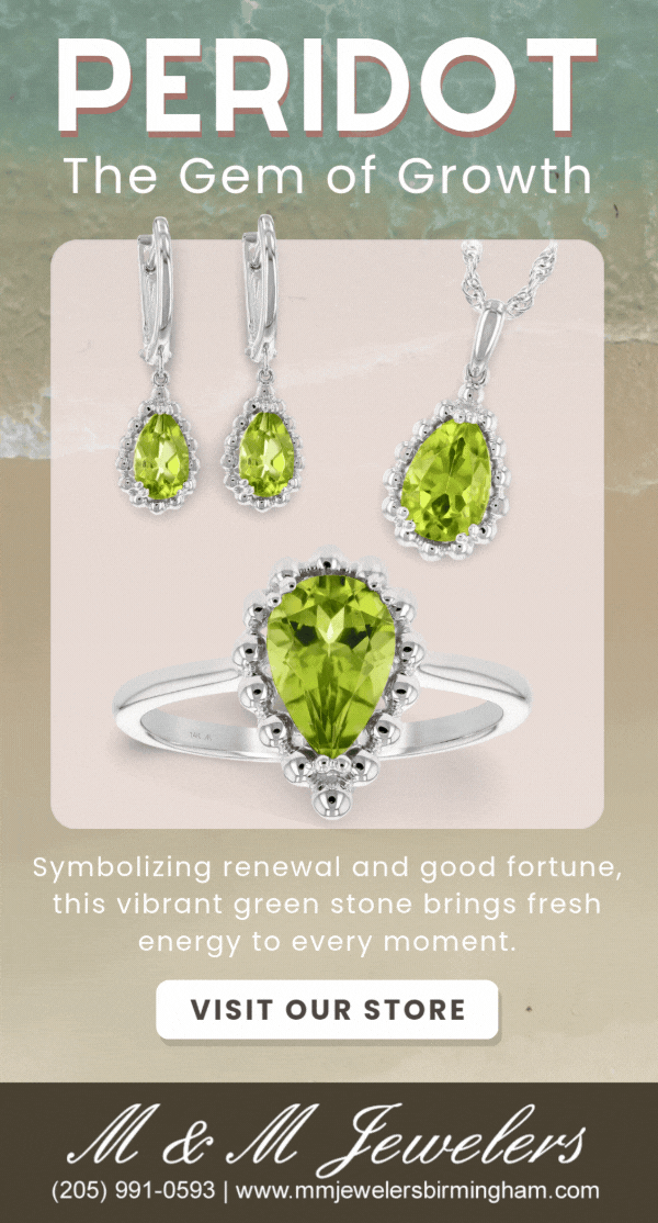 August Birthstone: Peridot