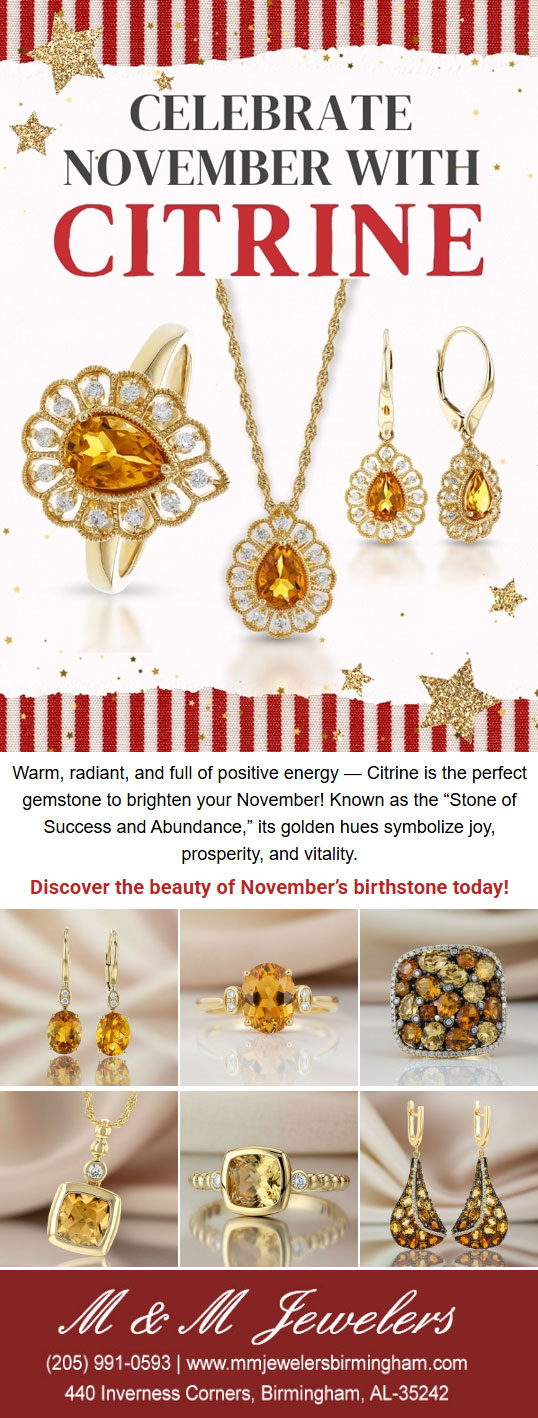 November Birthstone: Citrine