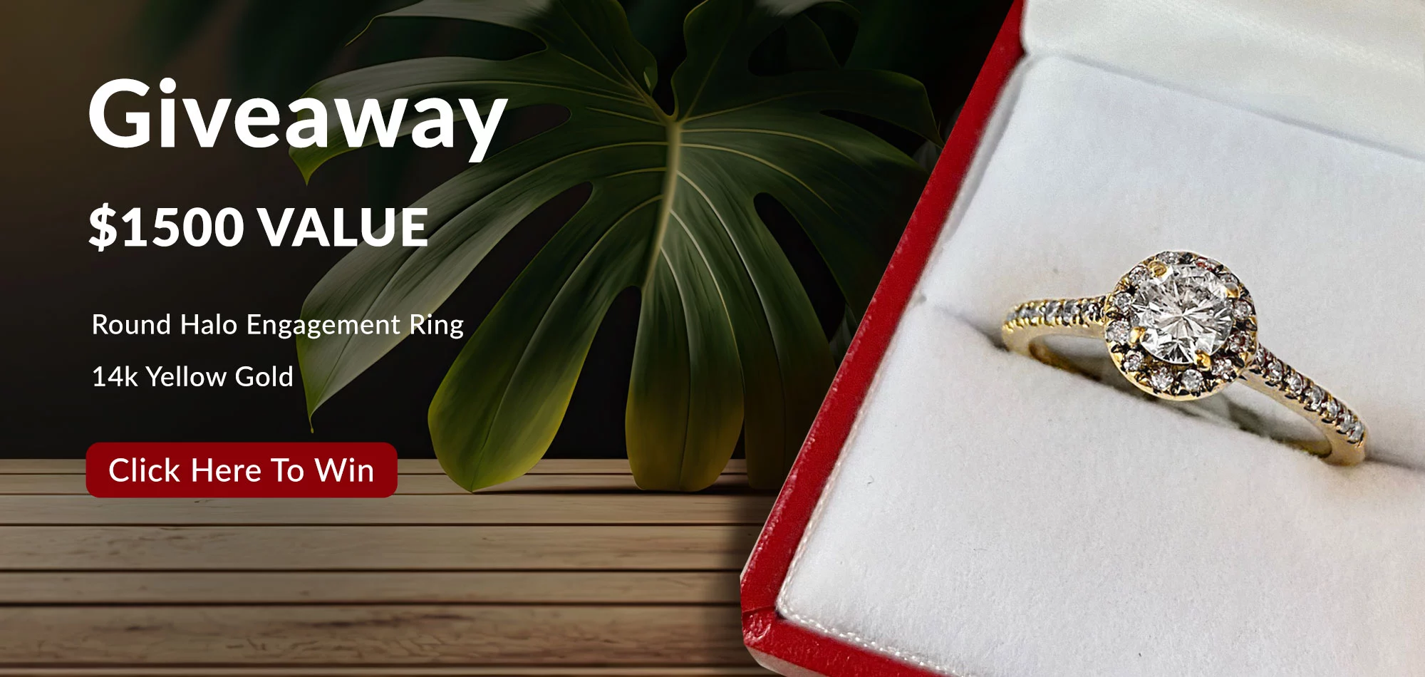 Give away Engagement Ring at M&M Jewelers