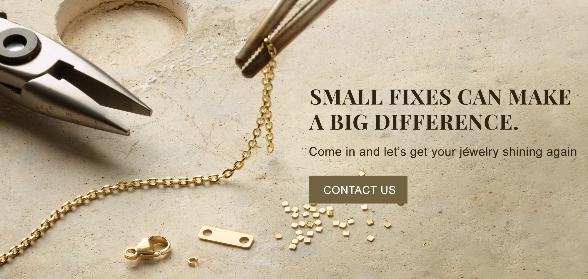 Jewelry Repair Services at M and M Jewelers