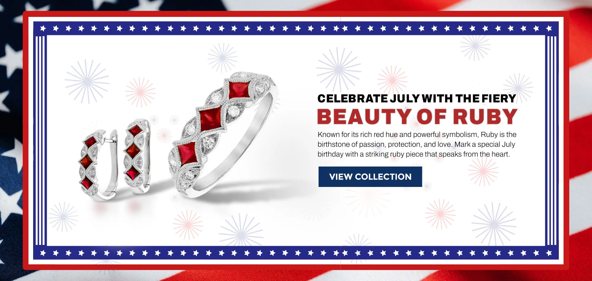 July Birthstone Jewelry at M and M Jewelers