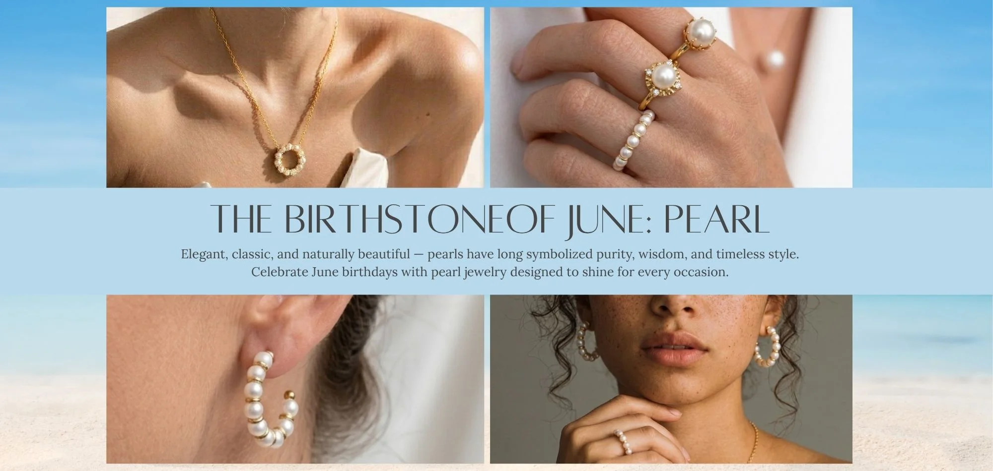 june birthstone elegance collection at M and M Jewelers