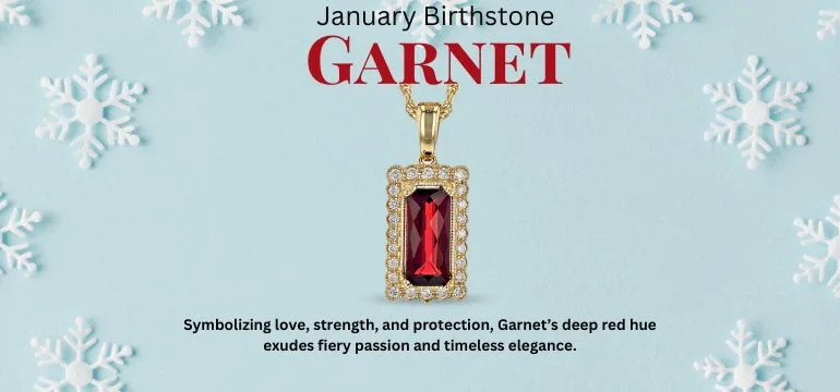 Shop Birthstone Garnet For January at M and M Jewelers