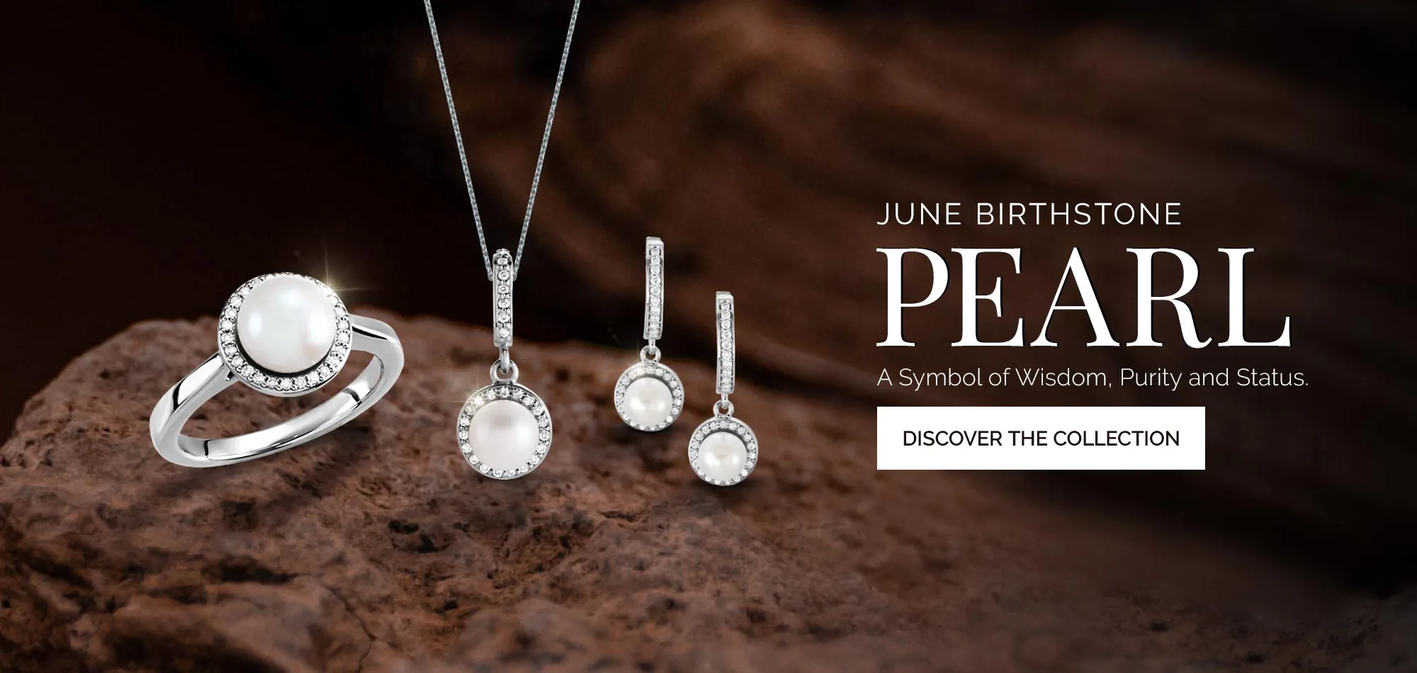 Pearl Birthstone Collection at M and M Jewelers