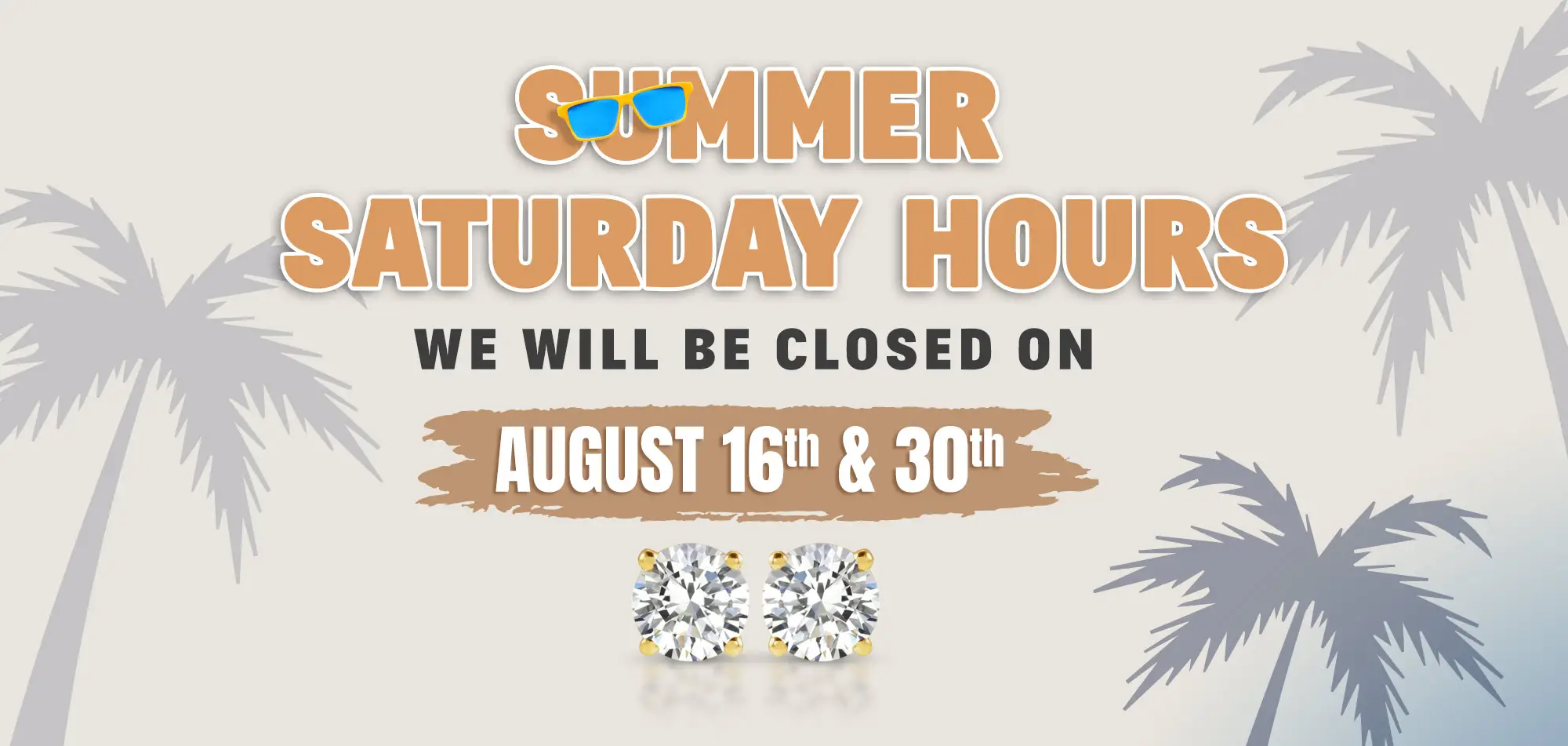 Summer Saturday Hours At M And M Jewelers