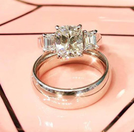 Three Stone Diamond Rings At M & M JewelersAvailable At M & M Jewelers
