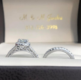 Diamond Bridal Set At M & M JewelersAvailable At M & M Jewelers