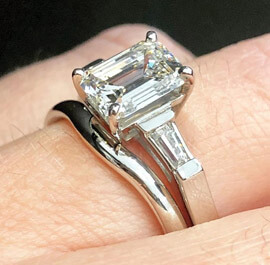 Emerald Cut Diamond Rings At M & M JewelersAvailable At M & M Jewelers